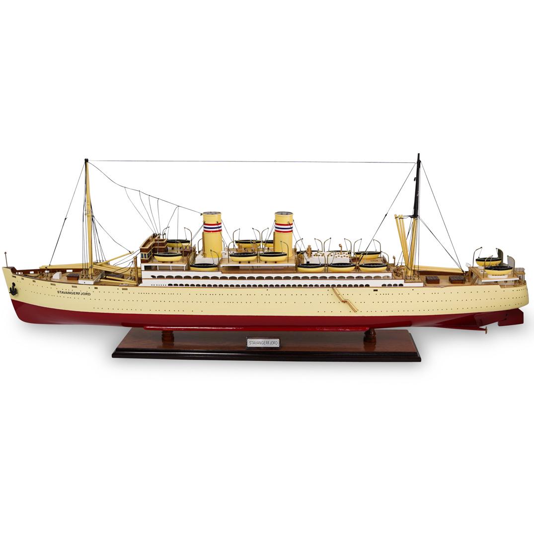 Stavangerfjord Handcrafted Model Ship (1 of 6)