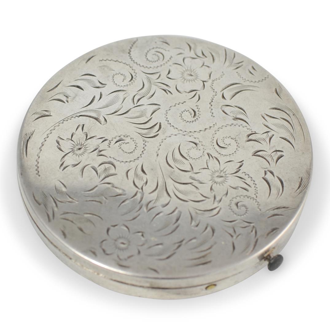 Sterling Silver Compact Case (1 of 5)