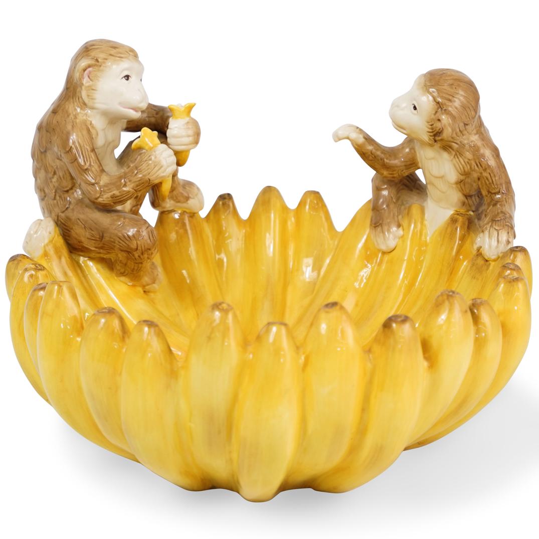 Kaldun and Bogle Ceramic Monkey Bowl (1 of 6)