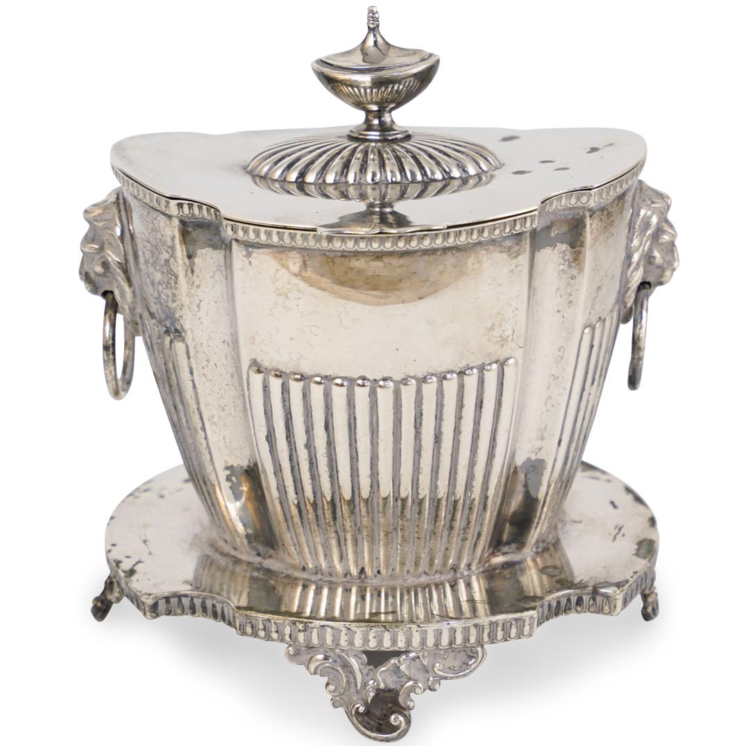 Edwardian Era Daniel and Arter Silver Plated Biscuit (1 of 6)