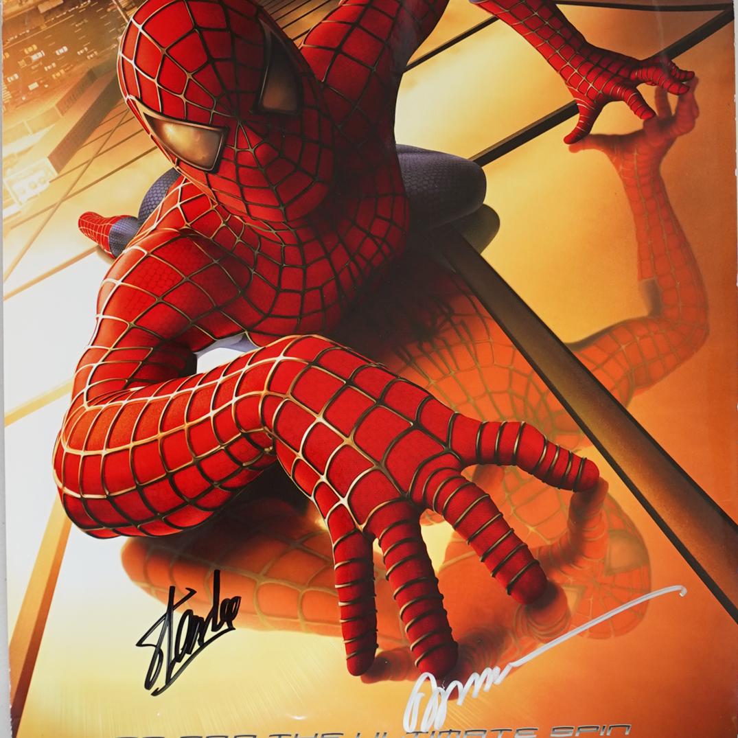 Stan Lee Autographed Spider Man Poster (1 of 1)