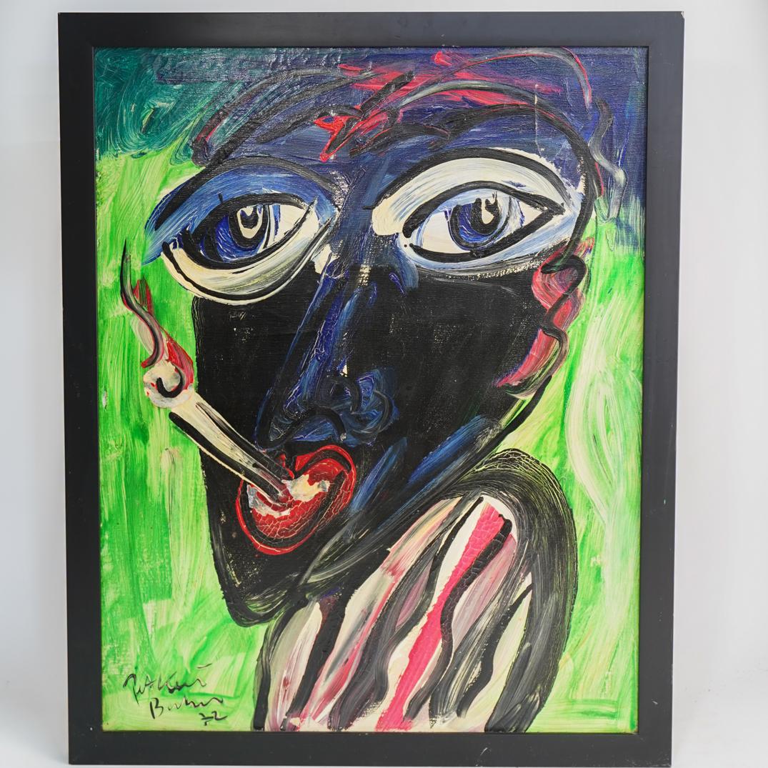 Peter Keil (German, b. 1942) Oil on Panel (1 of 3)