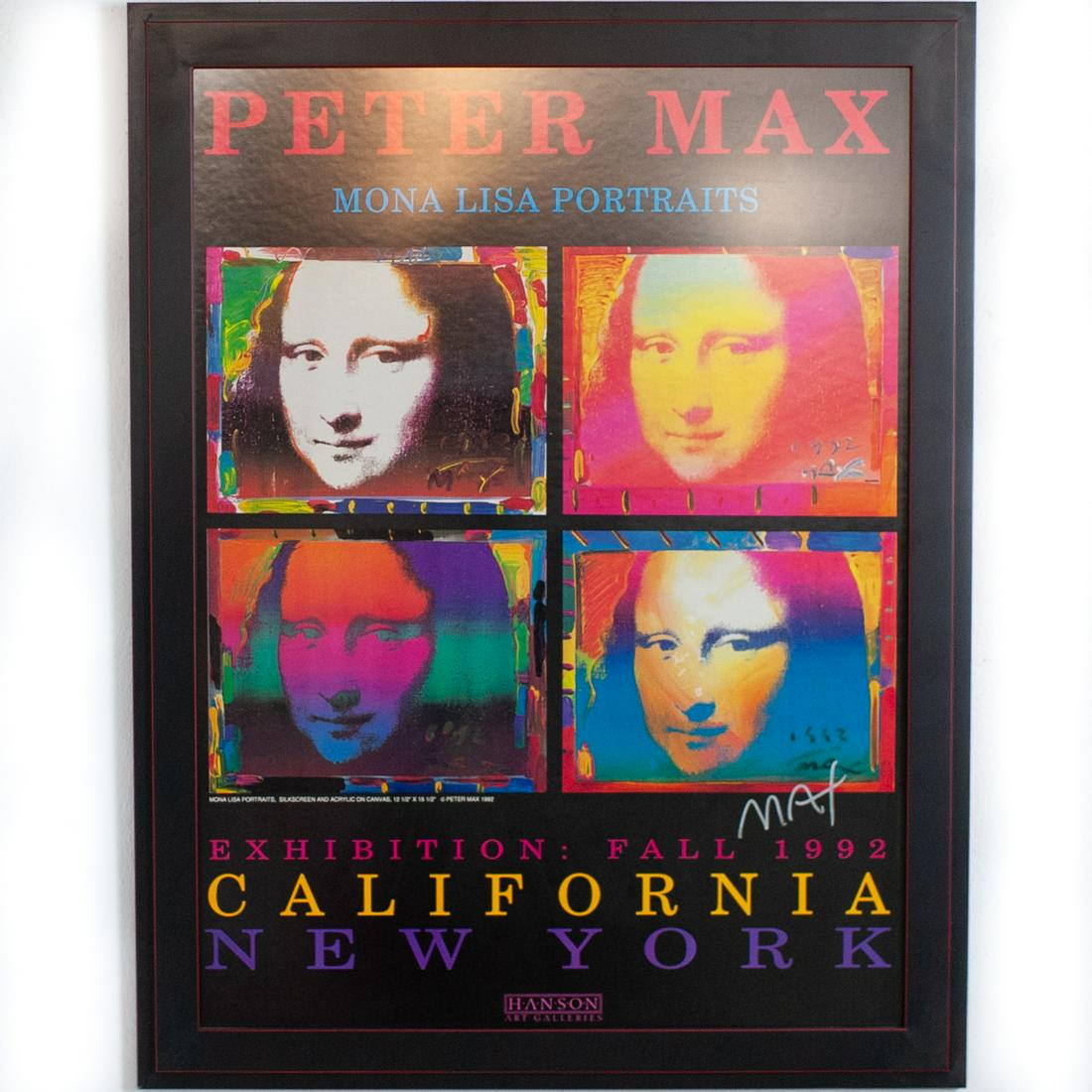Signed Peter Max Poster (1 of 3)