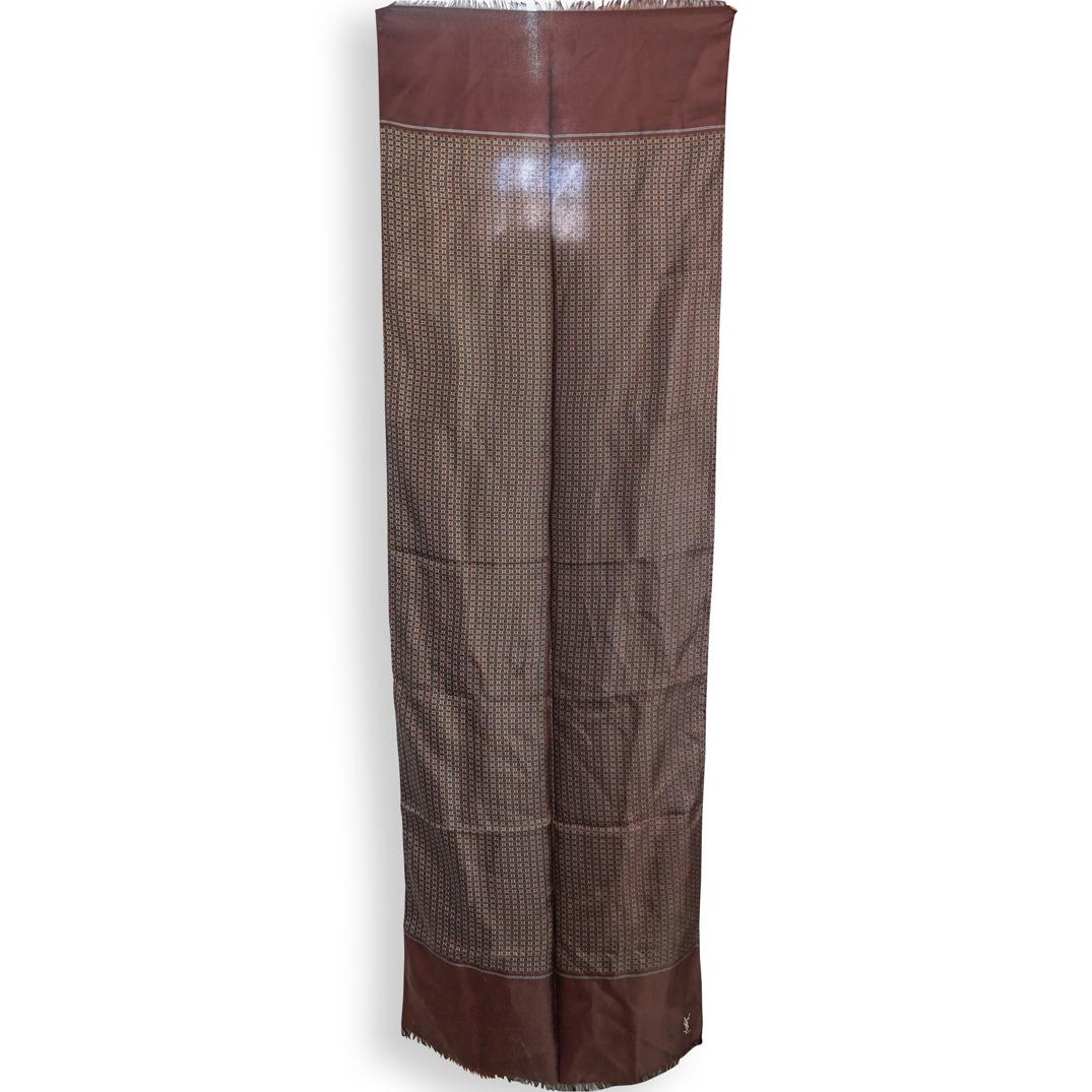 Yves Saint Laurent Silk Scarf (1 of 6)