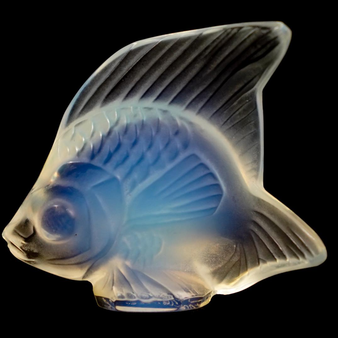Lalique Poisson Fish Figurine (1 of 3)
