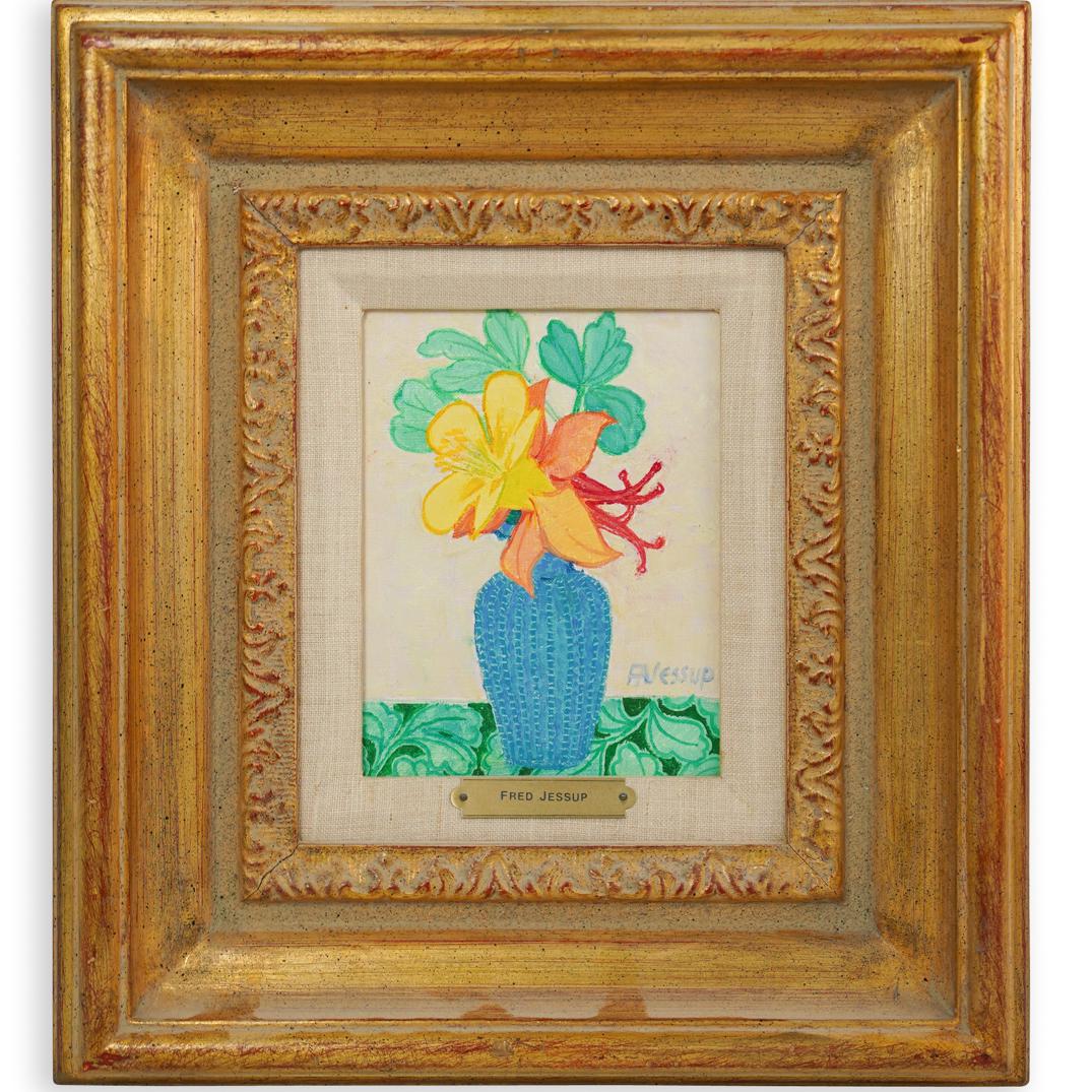 Fred Jessup (American, b. 1920) Oil Painting (1 of 3)