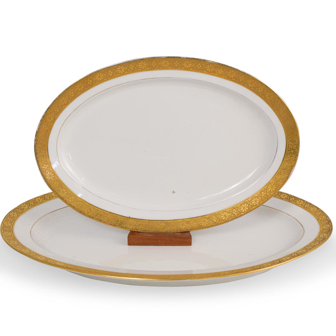 Pair of Royal Bavarian Porcelain Serving Trays (1 of 3)