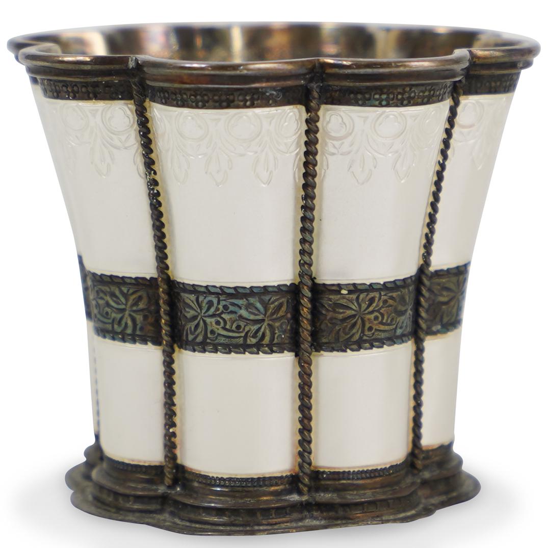 Anton Michelsen Sterling Enamel Cup (1 of 4)