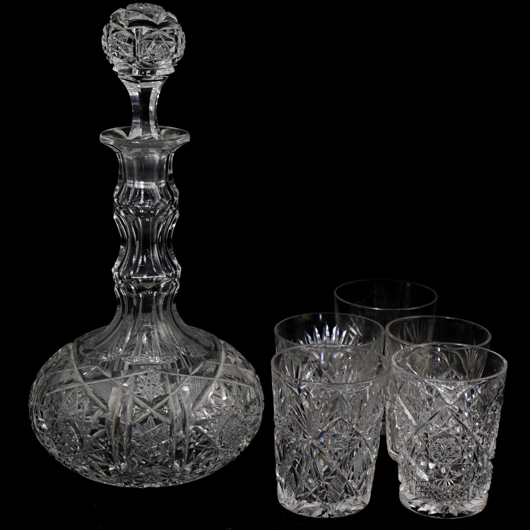 (6 Pc) Cut Crystal Table Articles (1 of 6)