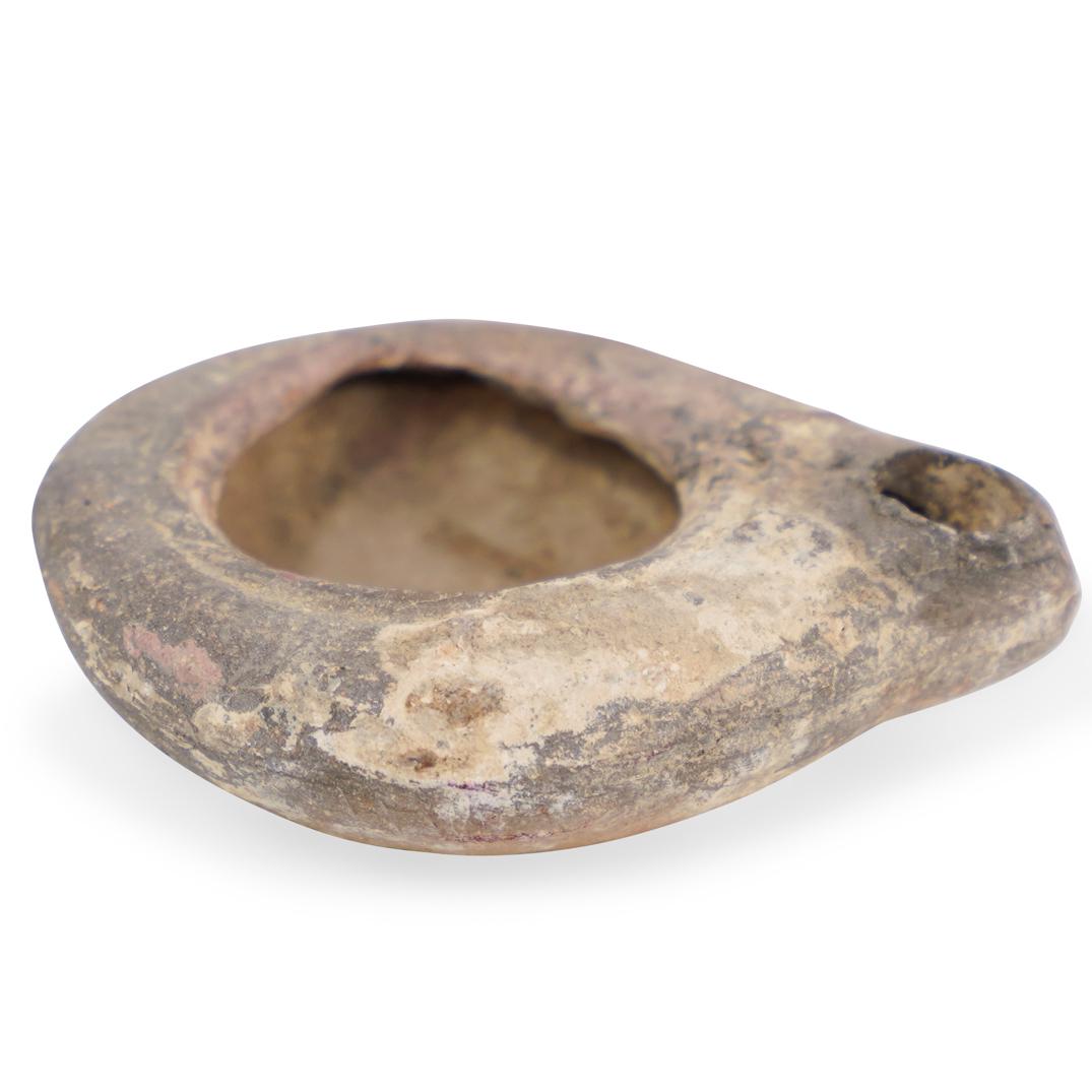 Ancient Roman Clay Oil Lamp Oct 02, 2019 Akiba Antiques in FL