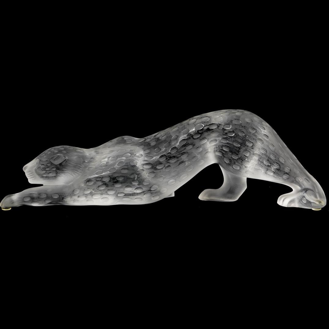 Large Lalique "Zeila" Crystal Panther (1 of 5)