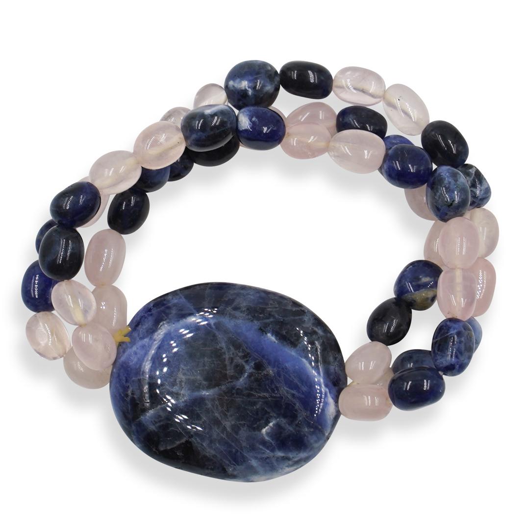 Quartz Beaded Bracelet (1 of 1)