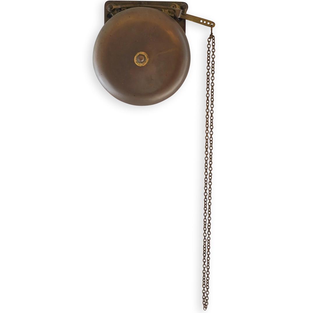 Vintage Brass Wall Bell (1 of 4)