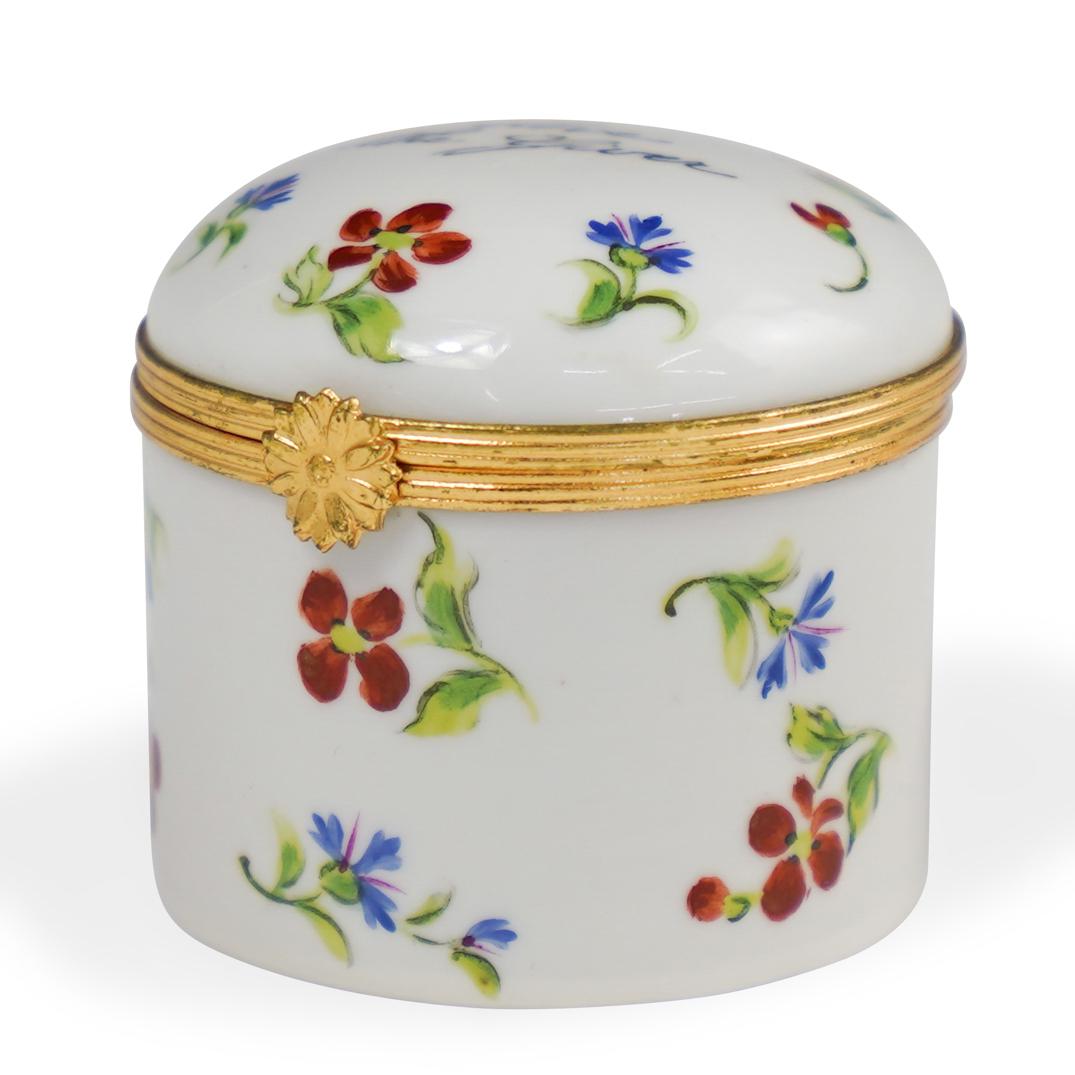 Hand Painted Limoges Trinket Box (1 of 4)