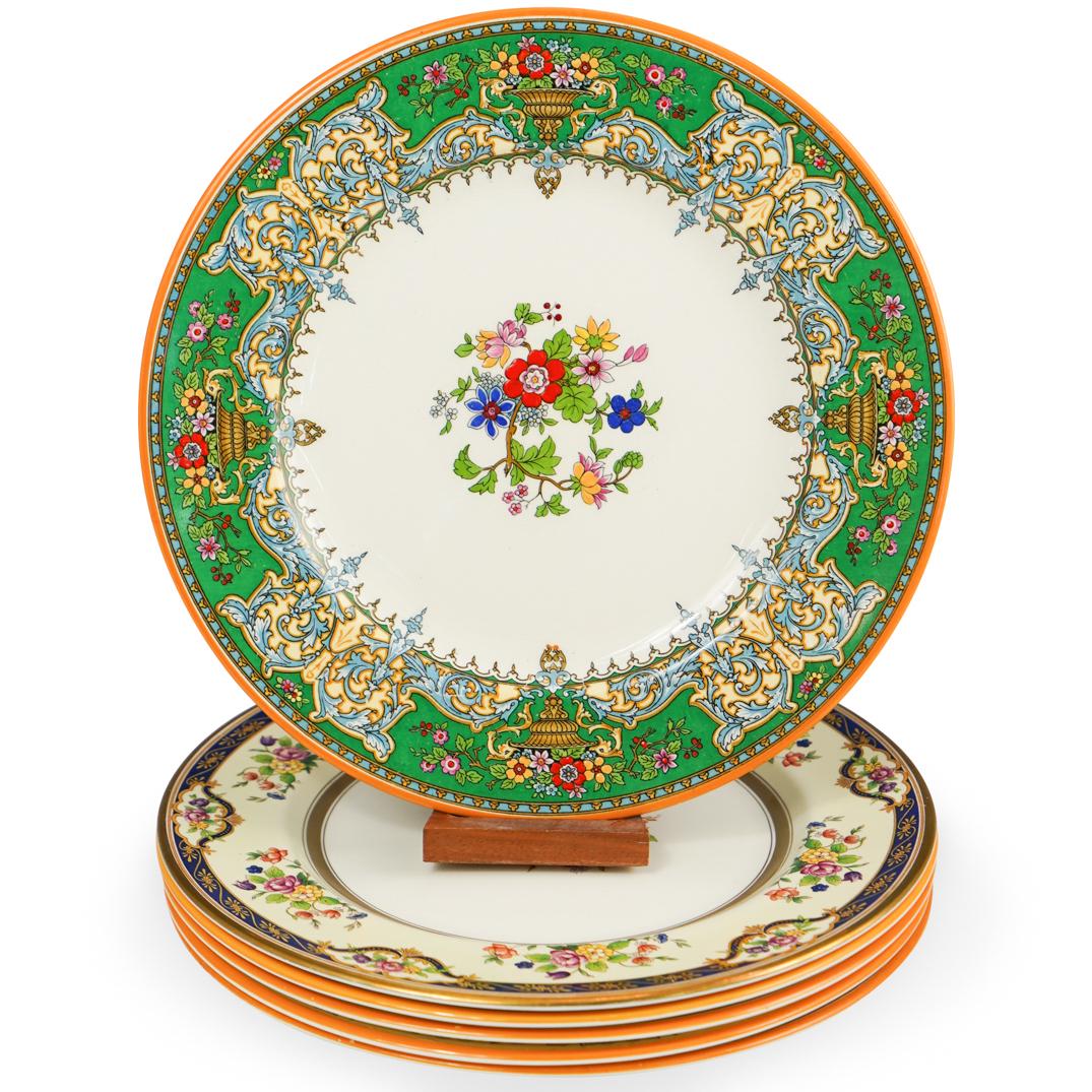 (6 Pc) Johnson Brothers Pareek Dinner Plates (1 of 9)