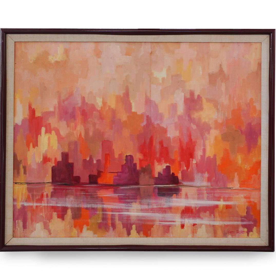 Signed Acrylic on Canvas Painting (1 of 3)