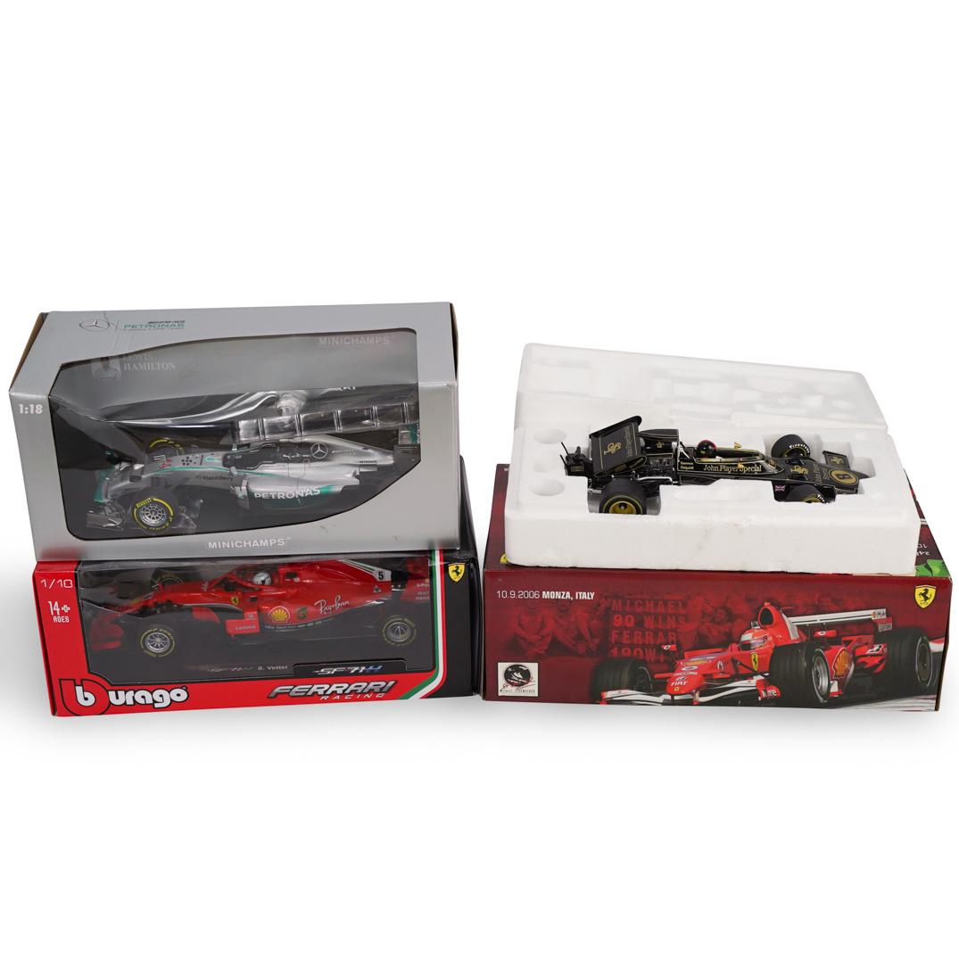 Lot of 4 Formula 1 Racing Cars (1 of 4)