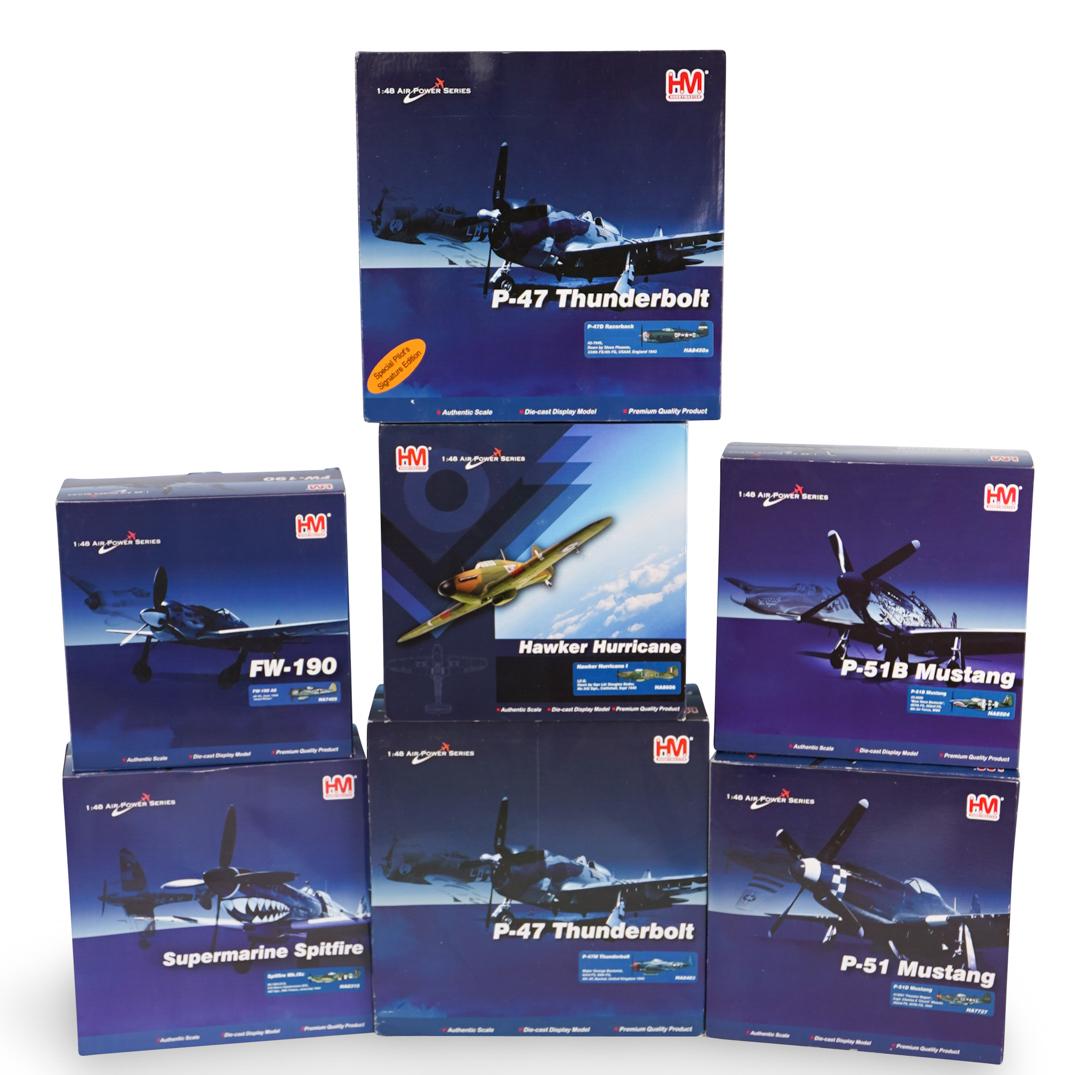 Collection of 7 HobbyMaster 1:48 Aircrafts (1 of 4)