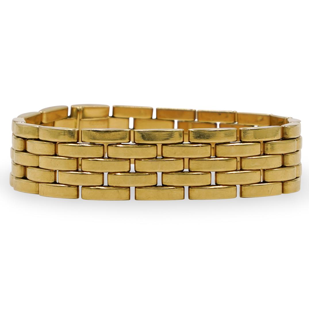 Cartier Maillon Panthere 18k Gold Bracelet (1 of 5)