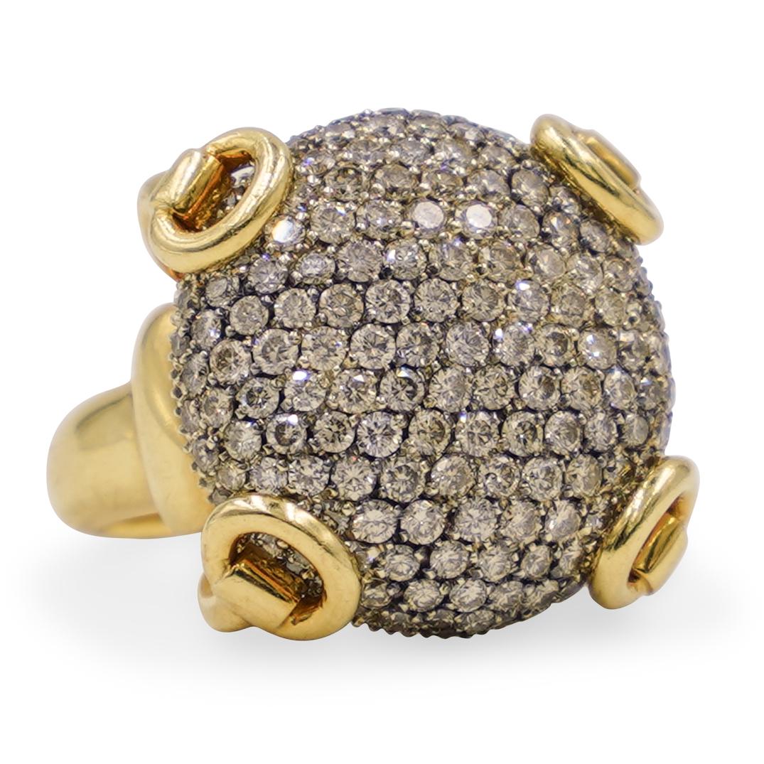 Gucci 18k Gold and Diamond Ring (1 of 6)