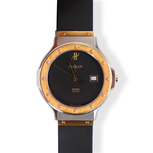 Hublot Mdm Stainless Steel And Gold Watch Nov 05 2019 Akiba Antiques In Fl