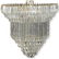 8 Tier Lucite Prism Chandelier