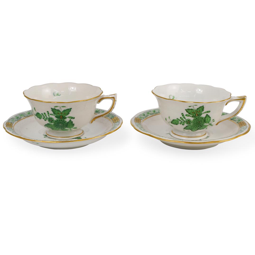 (2 Pc) Herend Porcelain Demitasse Cups (1 of 4)