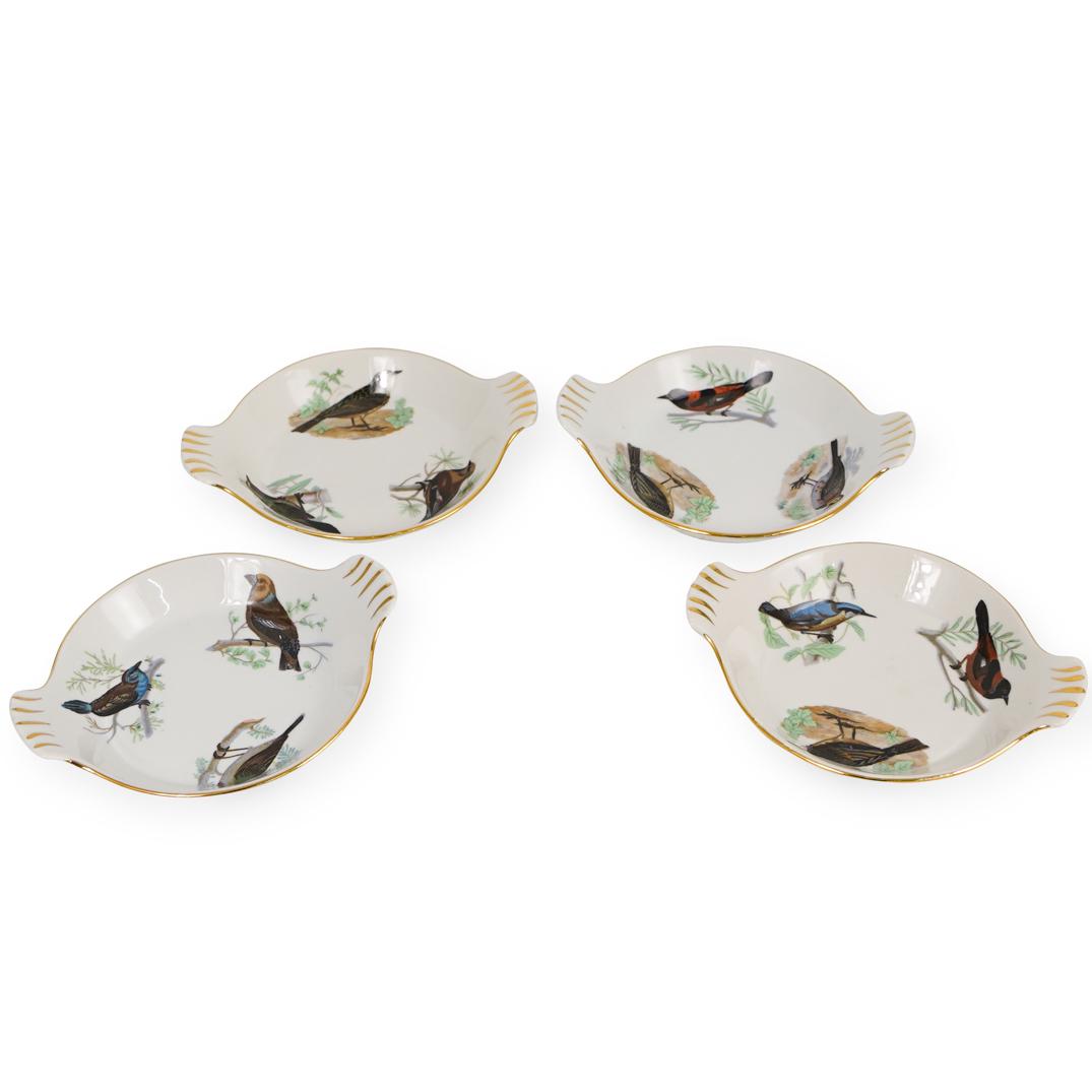 (4 Pc) L. Lourioux "Le Faune" Porcelain Dish (1 of 5)