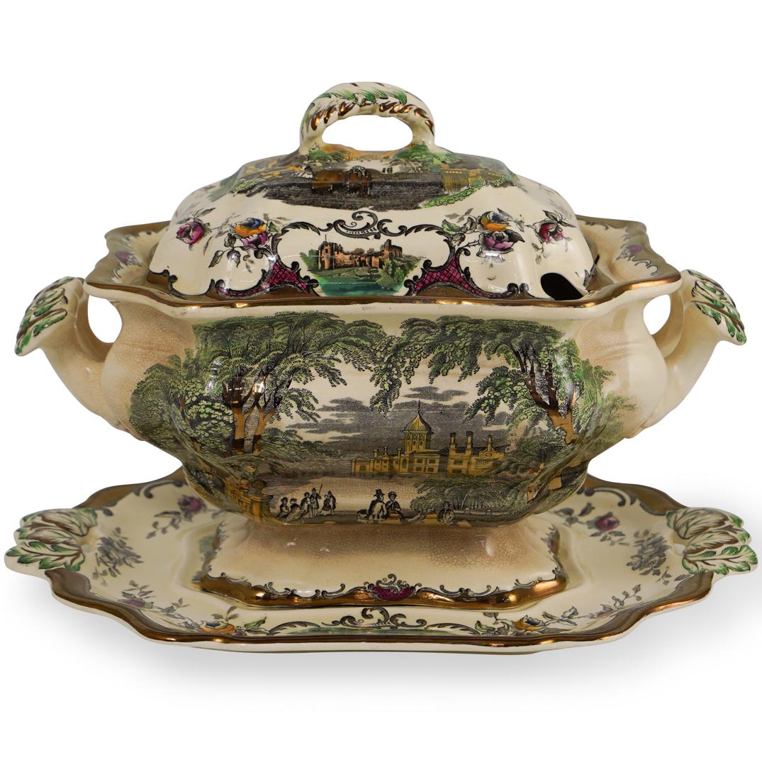 Masons Ironside Porcelain Tureen (1 of 6)