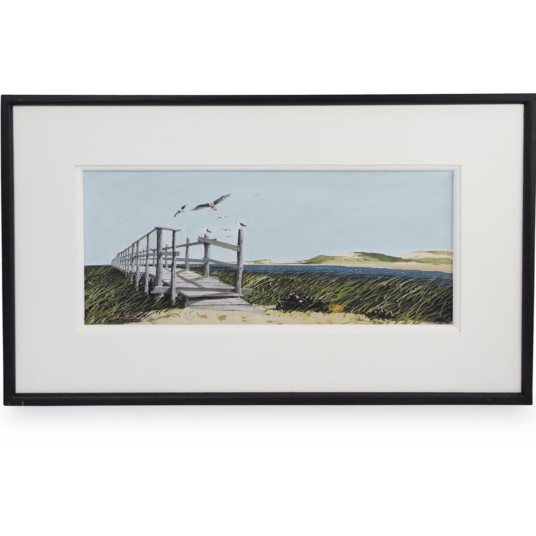 John Austin (American, 1918-2000) Tempera on Board (1 of 4)