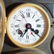 Lanshire Bronze & Onyx Mantel Clock & Barometer - 2