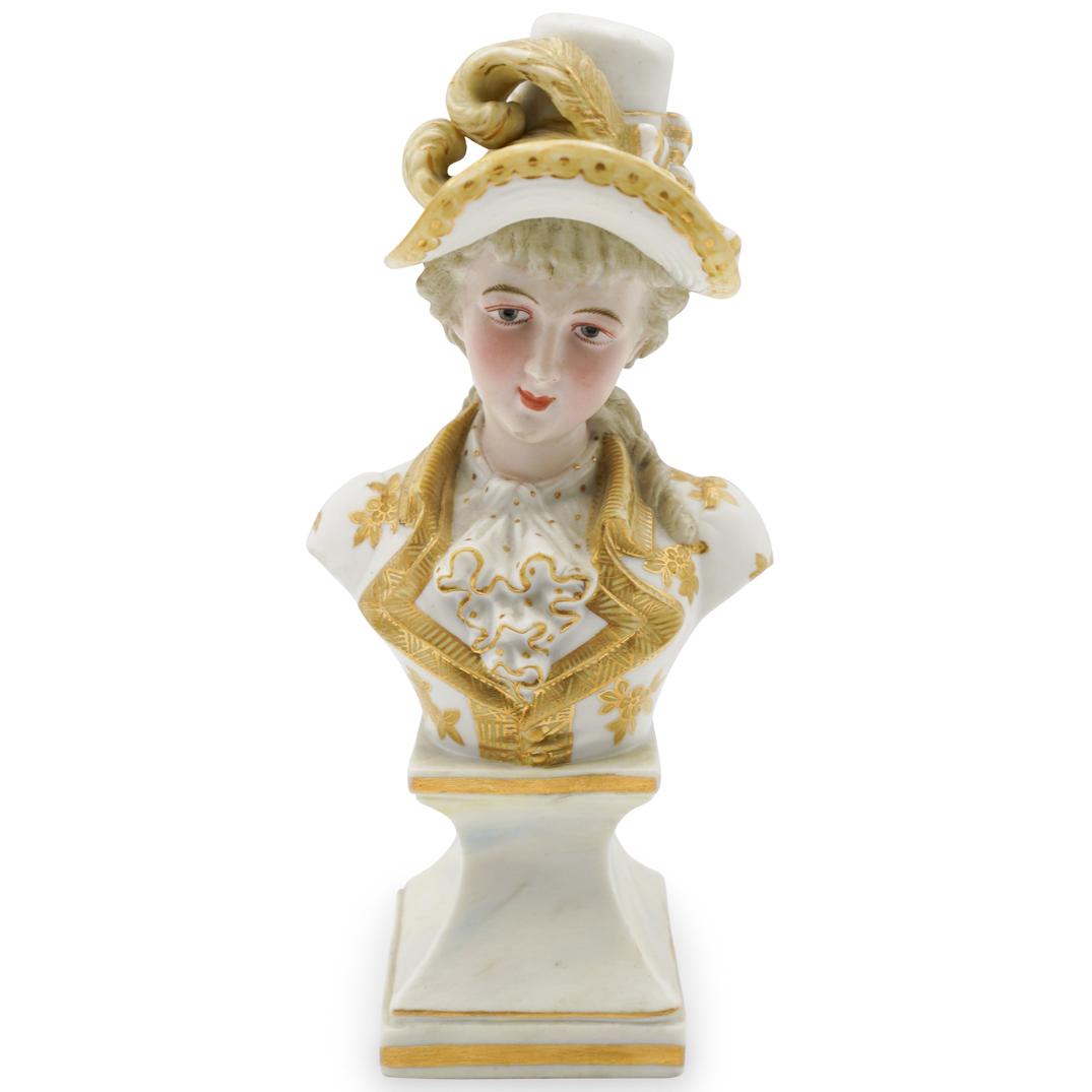 Paul Duboy Style Porcelain Bust (1 of 4)