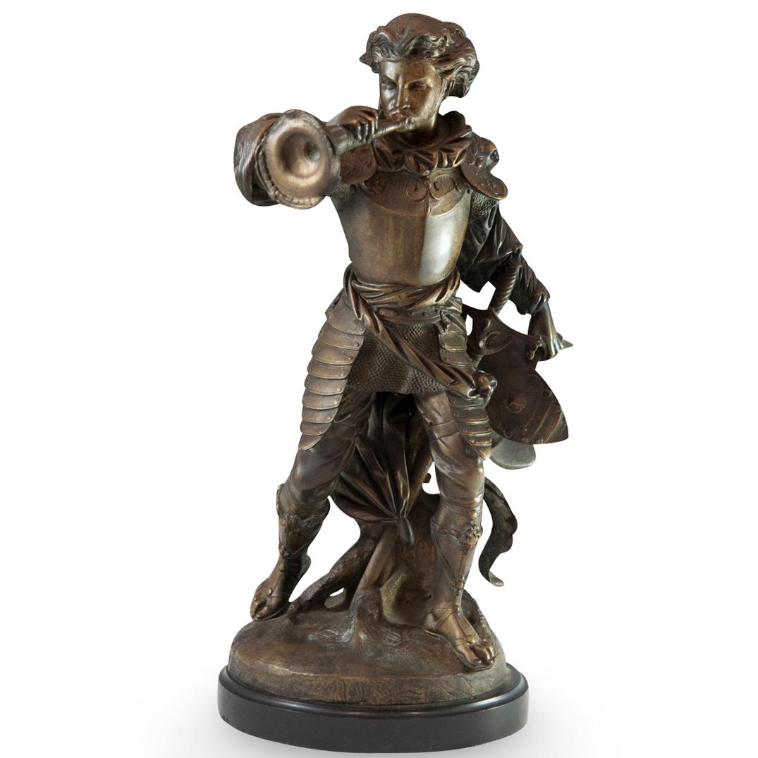 Signed 19th Ct. Bronze Sculpture (1 of 10)