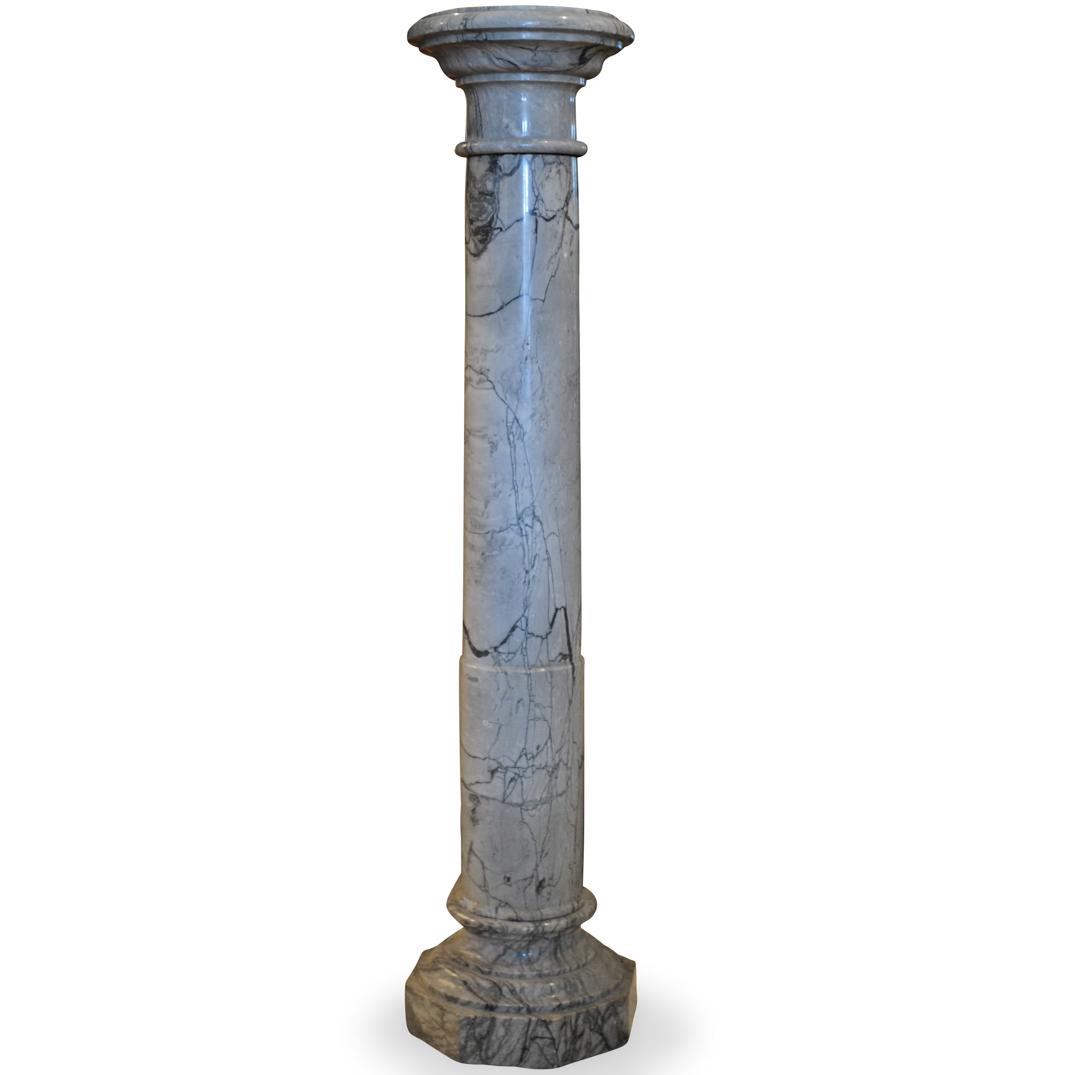 Variegated Marble Pedestal (1 of 3)