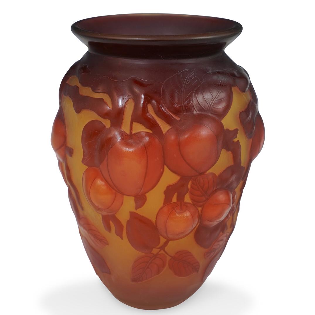 Galle Style Glass Vase (1 of 4)