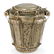 Chinese Silver Export Modeled Drum