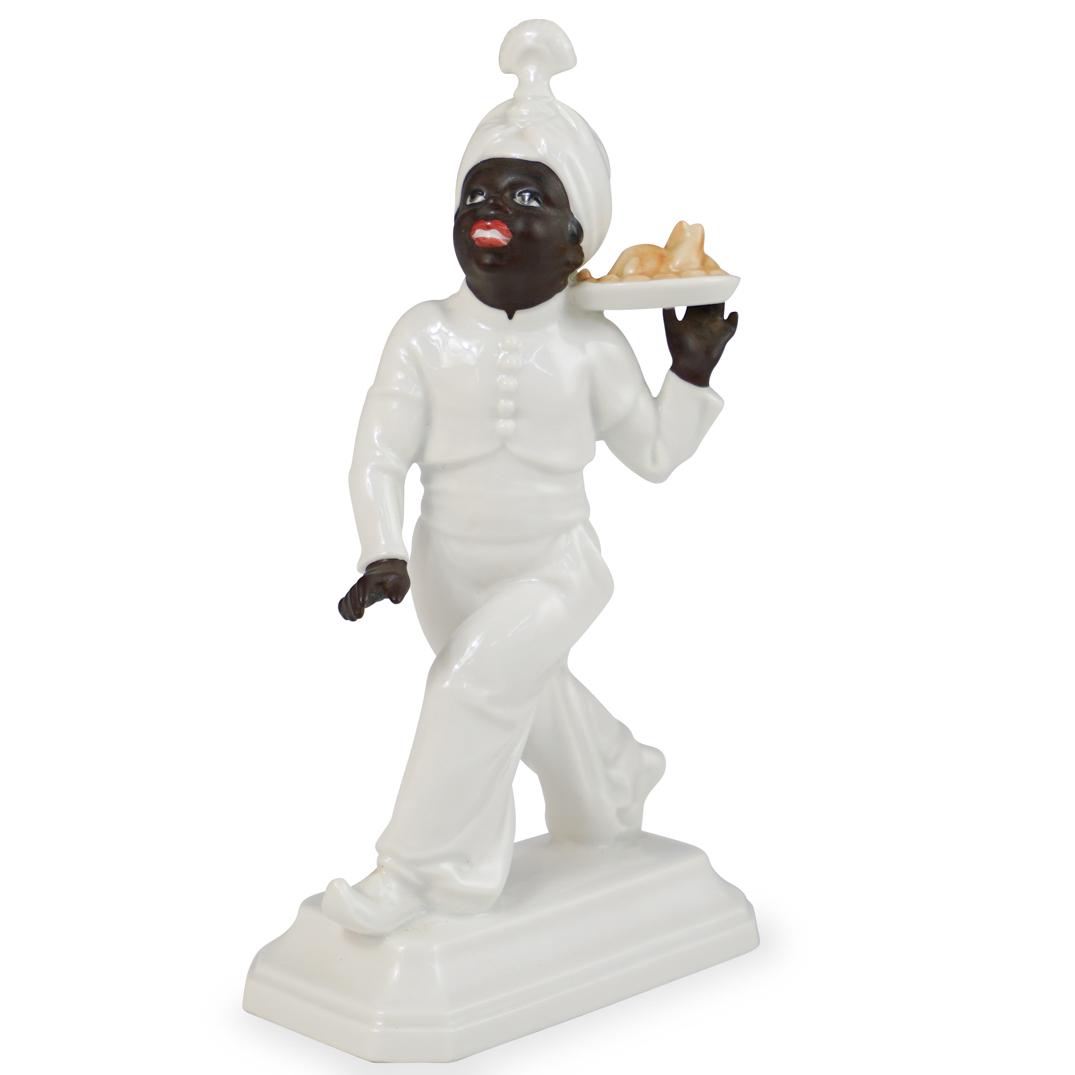 Rosenthal Blackamoor Porcelain Figure (1 of 4)