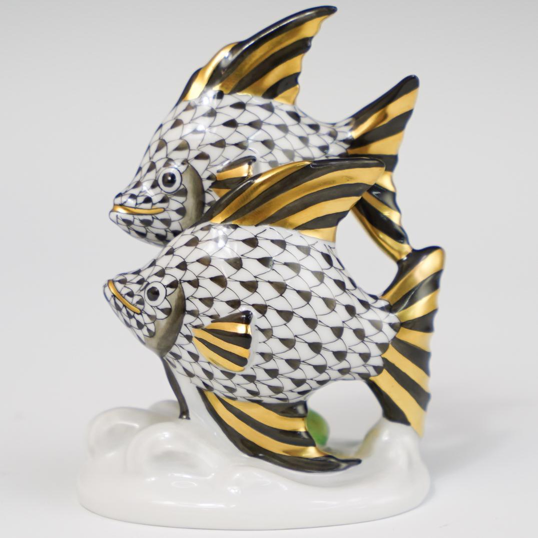 Herend Double Fish Porcelain (1 of 3)