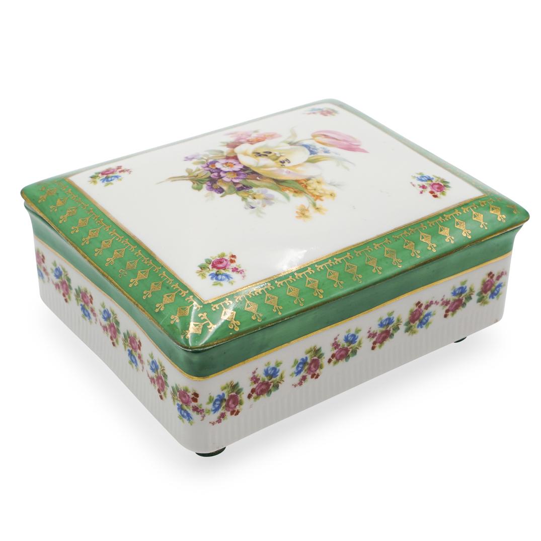 Antique FBS German Porcelain Box (1 of 4)