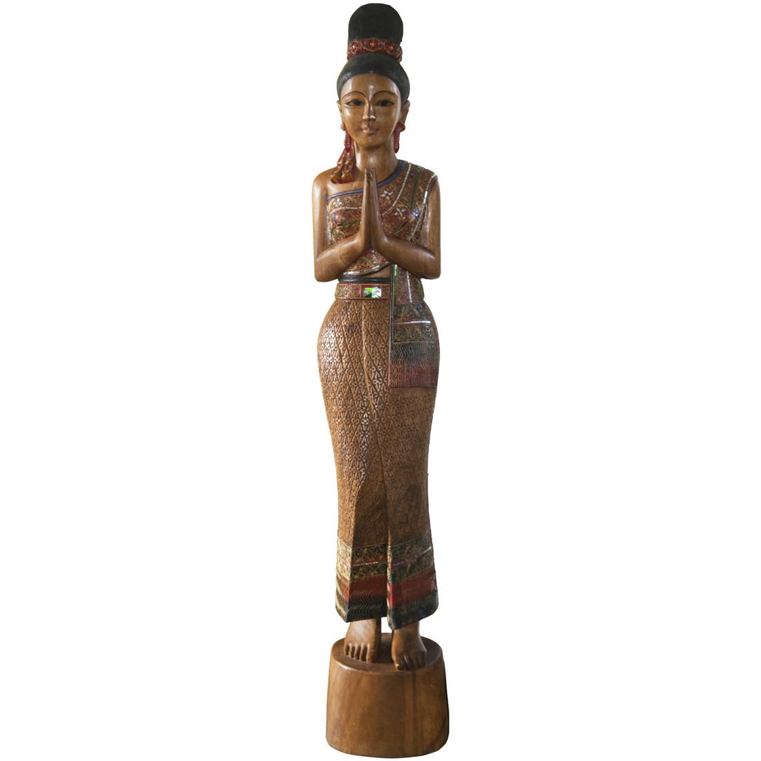 Palace Size Thai Wooden Sculpture (1 of 8)