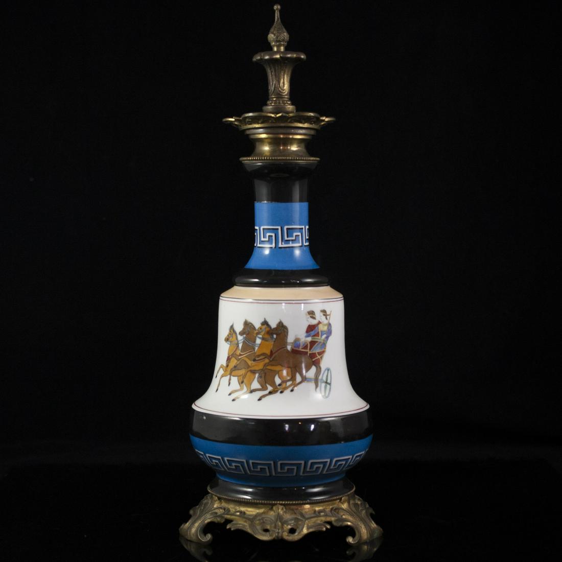 Antique Porcelain and Bronze Urn (1 of 3)