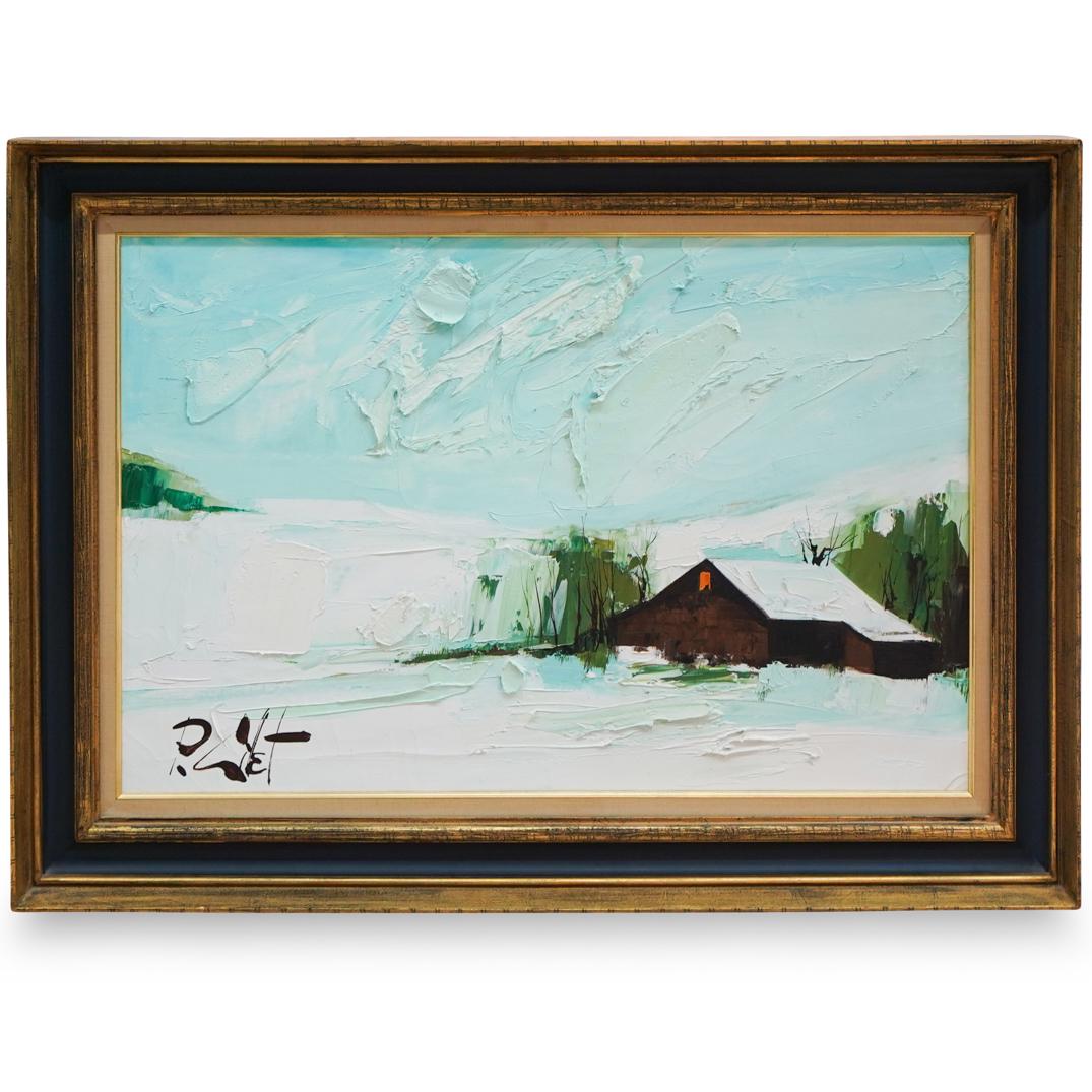 Philippe Gillet (Tunisia), Landscape Painting (1 of 3)