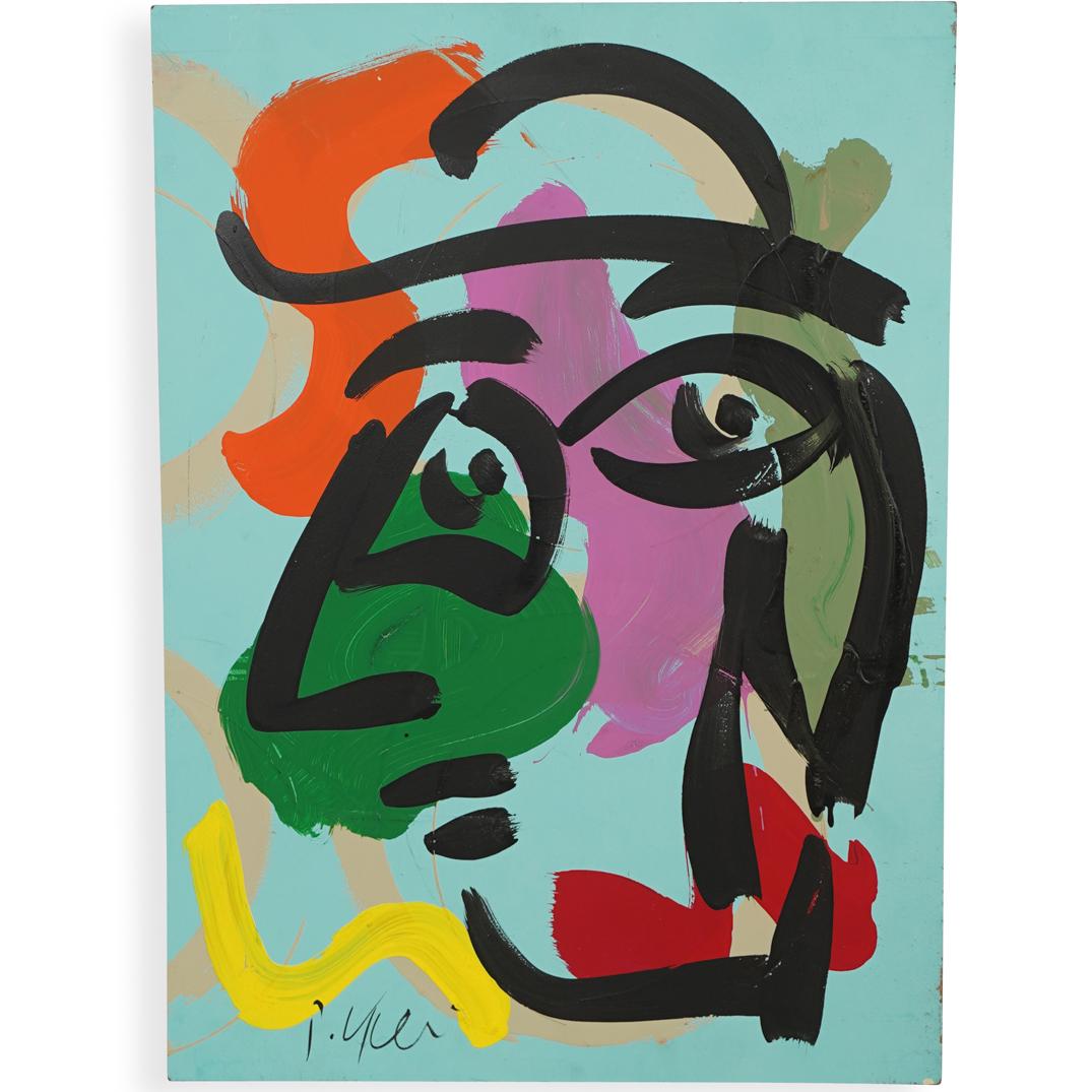 Peter Keil (German, b. 1942) Acrylic on Board (1 of 3)