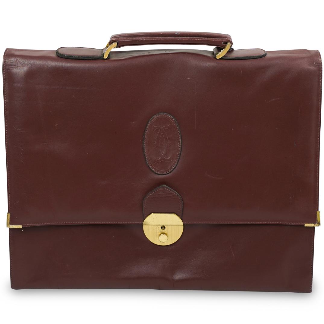 Cartier Soft Leather Briefcase (1 of 4)