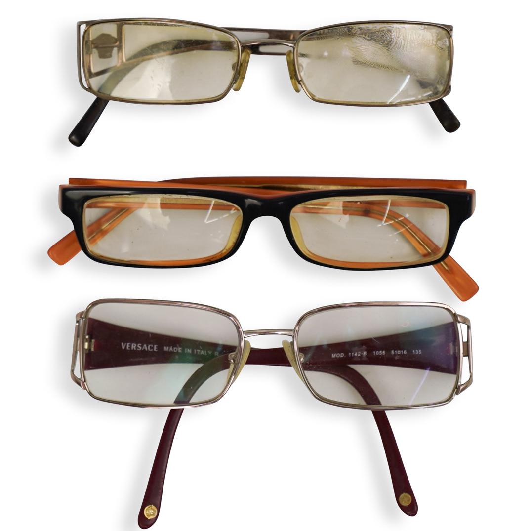 (3 Pc) Collection Of Vintage Reading Glasses (1 of 10)