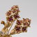 14K Gold Ruby & Diamond Pin - 2