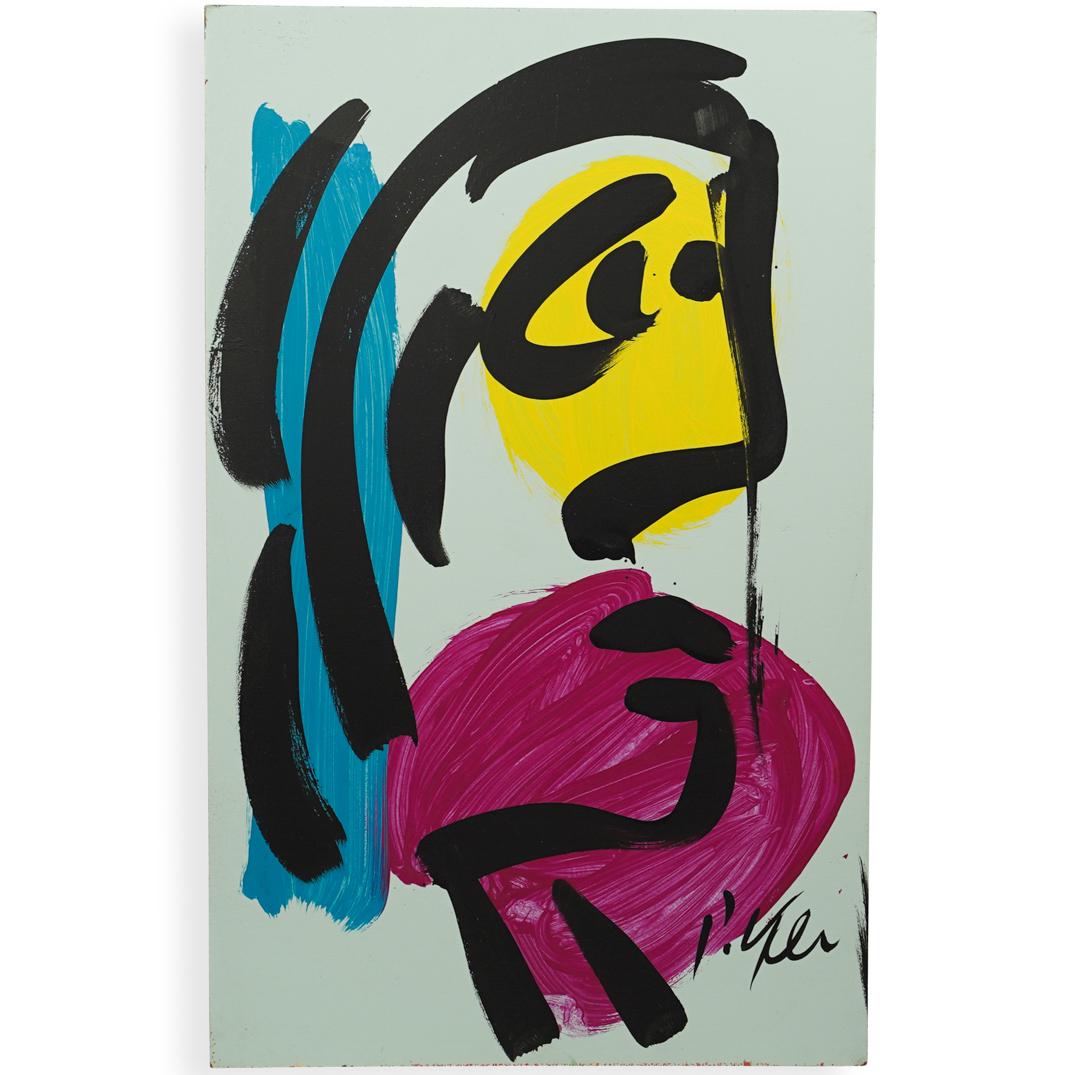 Peter Keil (German, b. 1942) Acrylic on Board (1 of 3)