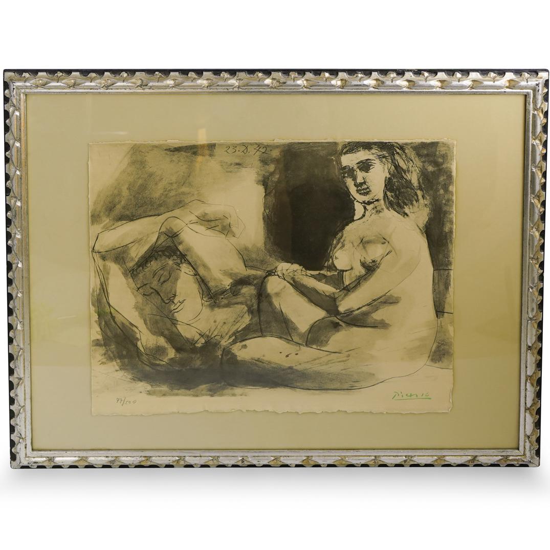 Pablo Picasso (Spanish. 1881-1973) Lithograph (1 of 5)