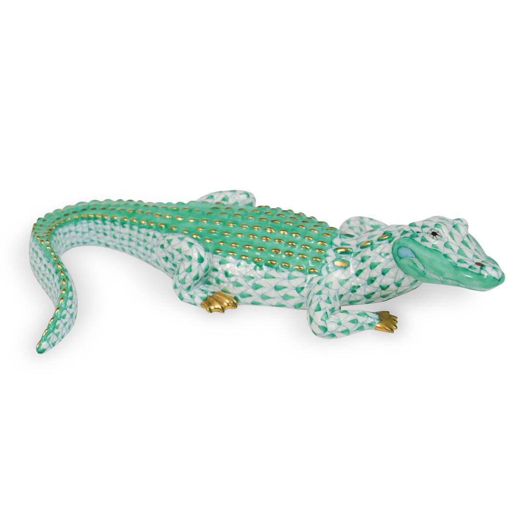 Herend Porcelain Alligator (1 of 4)