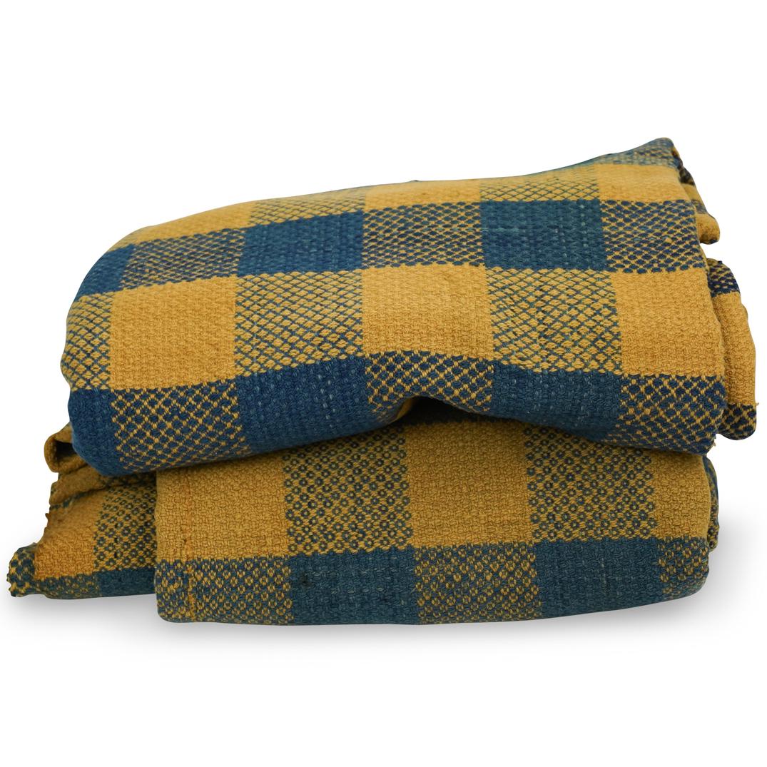 Two Hand Woven American Overshot Coverlet (1 of 2)